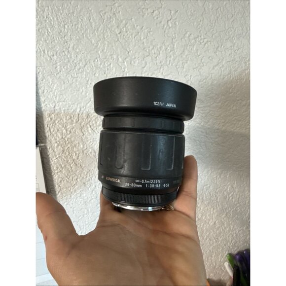 TAMRON AF ASPHERICAL 28-80mm f:3.5-5.6 LENS One Lens Cap - Picture 4 of 5